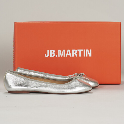 Pantofi Femei Balerin și Balerini cu curea JB Martin ROMY Gri