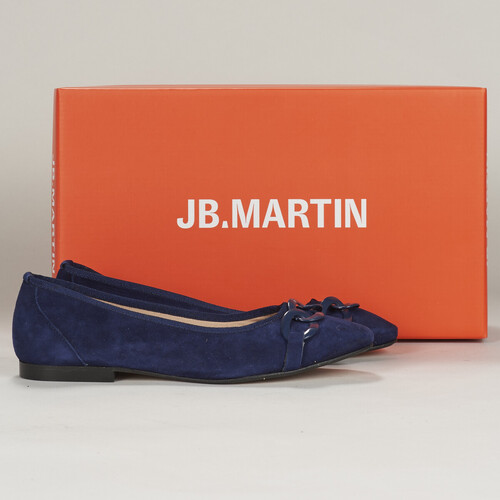 Pantofi Femei Balerin și Balerini cu curea JB Martin SEDUIRE Albastru