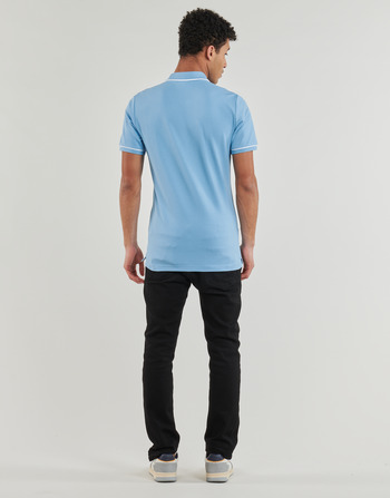Calvin Klein Jeans TIPPING SLIM POLO Albastru / Albastru-cerului