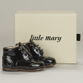 Pantofi Fete Ghete Little Mary EMMY Negru