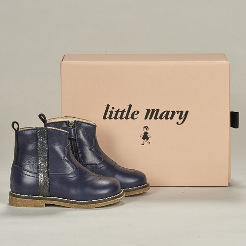 Pantofi Fete Botine Little Mary JORDANA Albastru