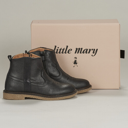 Pantofi Fete Ghete Little Mary DELLA Negru