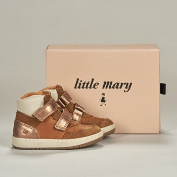 Pantofi Fete Pantofi sport stil gheata Little Mary  Alb