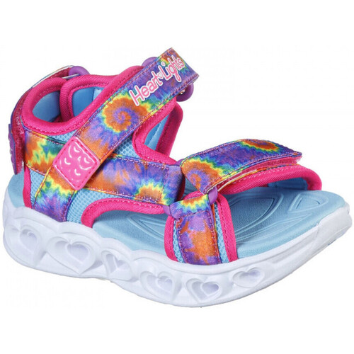 Pantofi Fete Sandale Skechers Heart lights sandals-color gr Multicolor