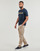 Îmbracaminte Bărbați Tricouri mânecă scurtă Timberland Linear Logo Short Sleeve Tee Albastru