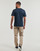 Îmbracaminte Bărbați Tricouri mânecă scurtă Timberland Linear Logo Short Sleeve Tee Albastru