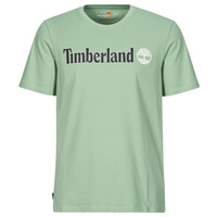 Îmbracaminte Bărbați Tricouri mânecă scurtă Timberland Linear Logo Short Sleeve Tee Gri / Verde