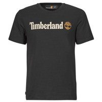 Îmbracaminte Bărbați Tricouri mânecă scurtă Timberland Linear Logo Short Sleeve Tee Negru