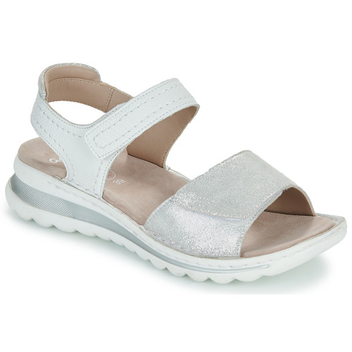 Pantofi Femei Sandale Ara TAMPA-S Alb / Argintiu