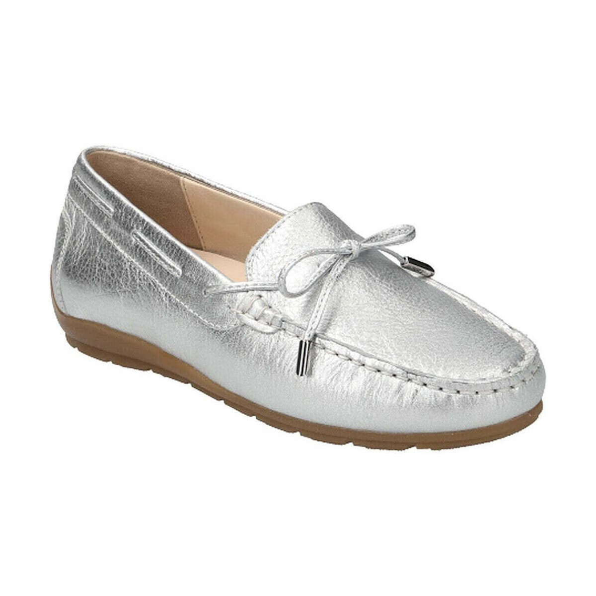 Pantofi Femei Pantofi Slip on Ara Alabama Argintiu