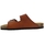 Pantofi Femei Papuci de vară Natural World 7015 Maro