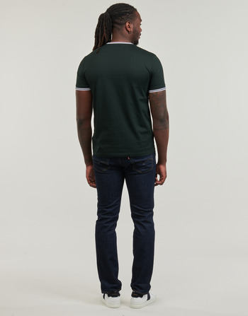 Fred Perry TWIN TIPPED T-SHIRT Negru