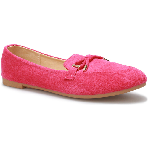 Pantofi Femei Mocasini La Modeuse 67532_P156830 roz