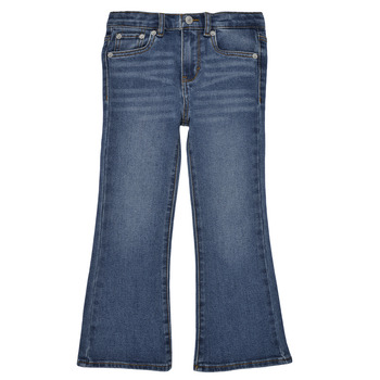 Îmbracaminte Fete Jeans flare / largi Levi's 726 HIGH RISE FLARE JEAN Denim