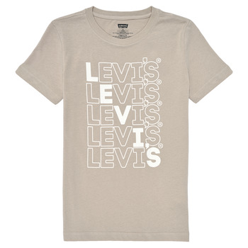 Îmbracaminte Băieți Tricouri mânecă scurtă Levi's LEVI'S LOUD TEE Bej