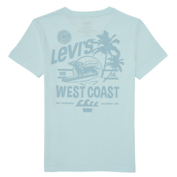 Levi's SURFING DACHSHUND TEE Multicolor / Albastru