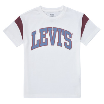 Levi's LEVI'S PREP SPORT TEE Alb / Albastru / Roșu