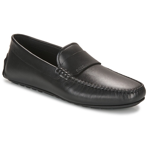 Pantofi Bărbați Mocasini BOSS Noel_Mocc_ltlg Negru