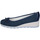 Pantofi Femei Balerin și Balerini cu curea Io Donna EZ42 albastru