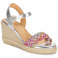 Pantofi Femei Sandale MTNG 59718 Argintiu / Multicolor
