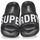 Pantofi Bărbați Șlapi Superdry Sandales De Piscine Véganes Core Negru / Alb