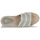 Pantofi Femei Papuci de vară Superdry Mules Compensées Style Espadrille En Toile Bej