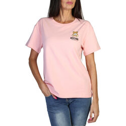 Îmbracaminte Femei Tricouri mânecă scurtă Moschino A0784 4410 A0227 Pink roz