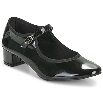Pantofi Femei Balerin și Balerini cu curea Betty London FLAVIANA Negru