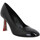 Pantofi Femei Pantofi cu toc Sonia Rykiel Valence Pump Cuir Vernis Femme Noir Negru