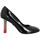 Pantofi Femei Pantofi cu toc Sonia Rykiel Valence Pump Cuir Vernis Femme Noir Negru