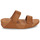 Pantofi Femei Sandale FitFlop Lulu Adjustable Leather Slides Maro / Camel