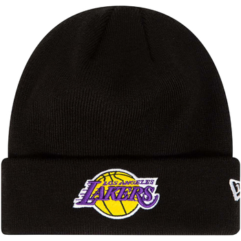 New-Era Essential Cuff Beanie Los Angeles Lakers Hat Negru