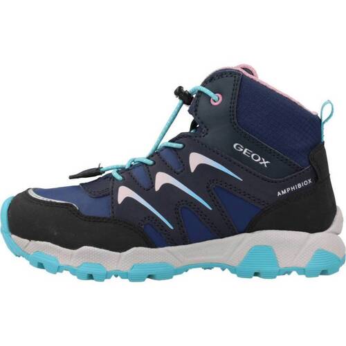 Pantofi Fete Pantofi sport Casual Geox J MAGNETAR G. B ABX albastru