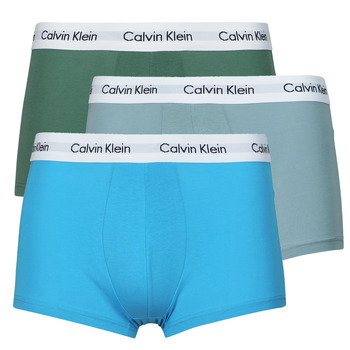Lenjerie intimă Bărbați Boxeri Calvin Klein Jeans LOW RISE TRUNK X3 Albastru / Gri / Albastru