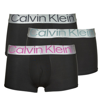 Lenjerie intimă Bărbați Boxeri Calvin Klein Jeans LOW RISE TRUNK X3 Negru / Negru / Negru