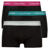 Lenjerie intimă Bărbați Boxeri Calvin Klein Jeans LOW RISE TRUNK 3PK X3 Negru