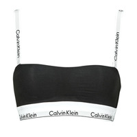 Lenjerie intimă Femei Bustiere sport Calvin Klein Jeans LIGHTLY LINED BANDEAU Negru
