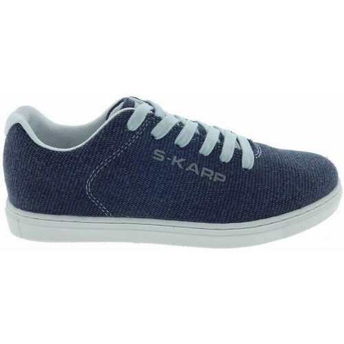 Pantofi Multisport S-Karp Street, albastru , textil,  Cauciuc Albastru