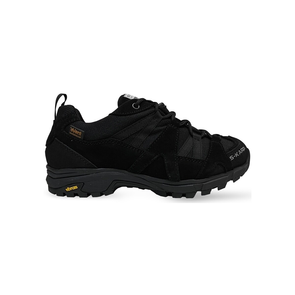 Pantofi Drumetie și trekking S-Karp MFX1 SS, negru, piele, Vibram Negru