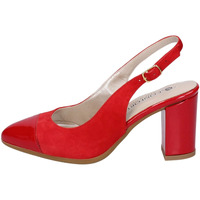 Pantofi Femei Sandale Confort EZ423 roșu