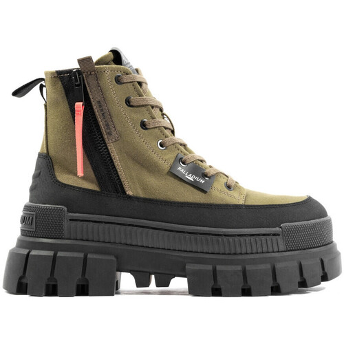 Pantofi Femei Botine Palladium Revolt boot zip tx verde