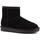 Pantofi Femei Botine Colors of California Ugg boot in suede Negru