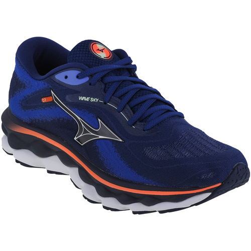 Pantofi Bărbați Trail și running Mizuno Wave Sky 7 albastru