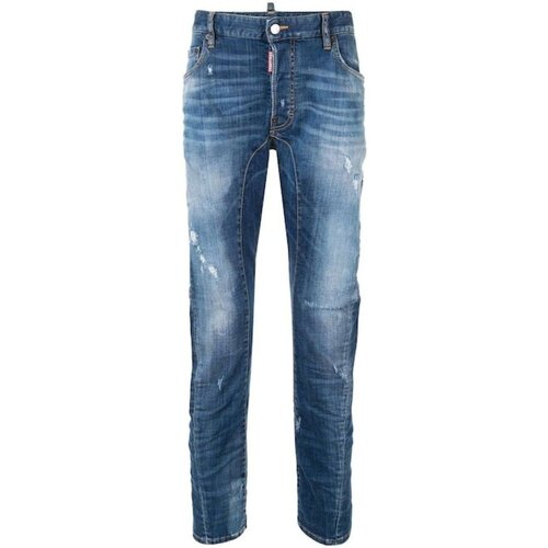 Îmbracaminte Bărbați Jeans skinny Dsquared S74LB0611 albastru
