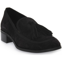 Pantofi Femei Mocasini S.piero BLACK FLAT RUBBER Negru