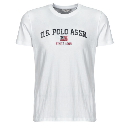 Îmbracaminte Bărbați Tricouri mânecă scurtă U.S Polo Assn. MICK Alb