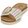 Pantofi Femei Papuci de vară Mustang 1392710 Alb / Multicolor