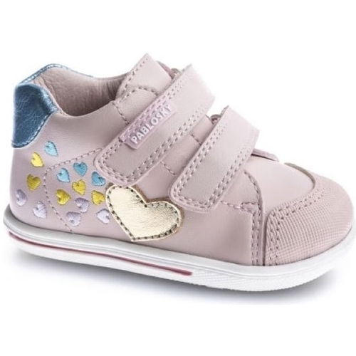 Pantofi Copii Sneakers Pablosky Baby 033475 B - Leader Rosa Cuarzo roz