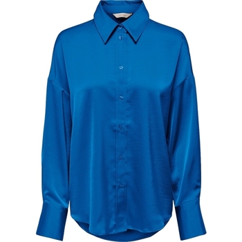 Îmbracaminte Femei Topuri și Bluze Only Marta Oversize Shirt - Super Sonic albastru
