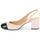 Pantofi Femei Pantofi cu toc MICHAEL Michael Kors PERLA FLEX SLING PUMP Bej / Negru